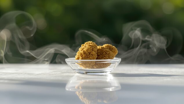 Two grams of potent medical marijuana budder concentrate, focusing on concentrate type and potency, Cannabis Education Month