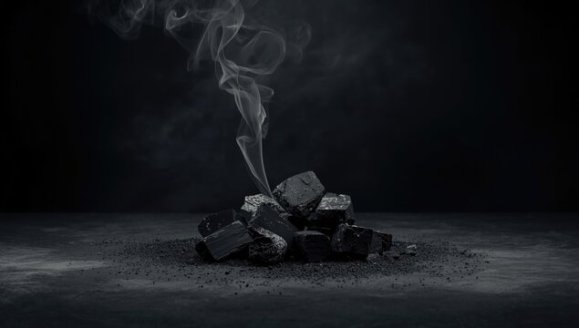 Text layout background with black charcoal texture, ideal for design or editorial use
