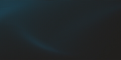 The monochromatic abstract background features soft blue light streaks on a dark gradient field.