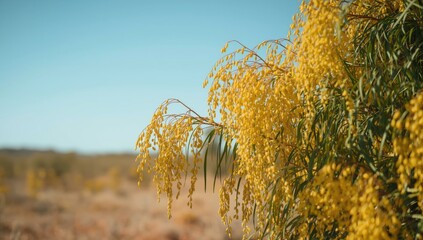 Yellow pea bush thriving in Australian landscape as a nitrogen-fixing plant, World Environment Day
