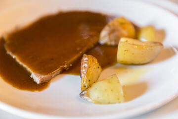 Meat stew with potatoes