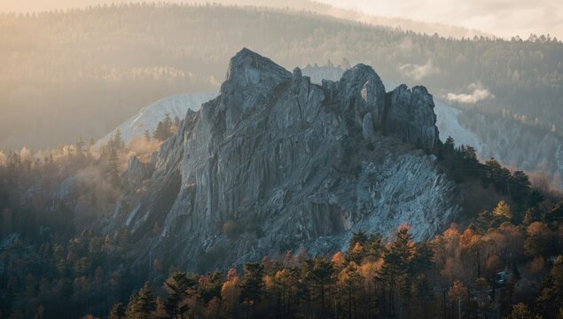 Harbor scene with colorful boats anchored against rugged shoreline, highlighting maritime environment, World Maritime Day