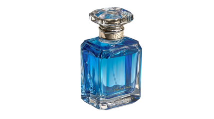 perfume bottle isolated on white