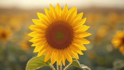 Detailed sunflower head highlighting petal structure for seed dispersal research