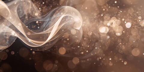 Hazy smoke with diffuse light creating a textured backdrop for editorial headers or graphic design, visual depth