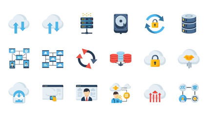 Fototapeta premium set of icons for web design