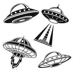 Illustration of various ufos ©  MST RABEYA  BEGUM