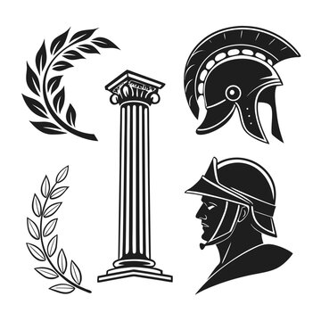 Ancient roman symbols