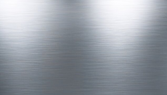 Aluminum brushed metal surface serving as a backdrop for design or layout purposes, highlighting material resilience and aesthetic appeal