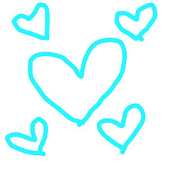 Stars colorful abstract ice cream spiral snowflakes 