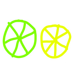 Stars colorful abstract ice cream spiral snowflakes 