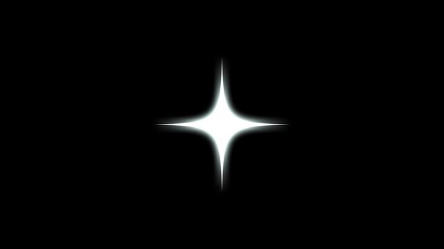 Twinkling sparkling stars animation, glowing fairy dust trails, magic particle bursts, blinking cartoon vector stars, shimmering glitter sparkle effects, 2D shine overlay on black screen