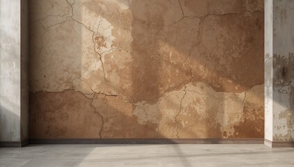 Textile surface featuring paint stains and cracked plaster pattern suitable for editorial headers