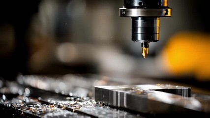 Industrial medium shot illustrating detailed microcasting of chromium alloy components spotlighting meticulous smallscale manufacturing techniques.