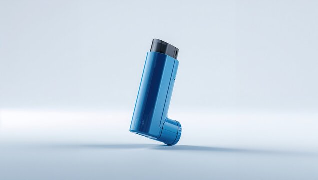 Inhaler device for asthma management, focusing on proper medication use, World Asthma Day