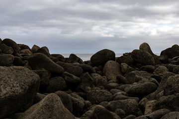 rocks on the beach