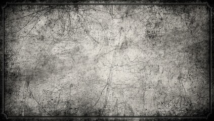Obraz premium Black and white background image with aged texture suitable for vintage style layouts