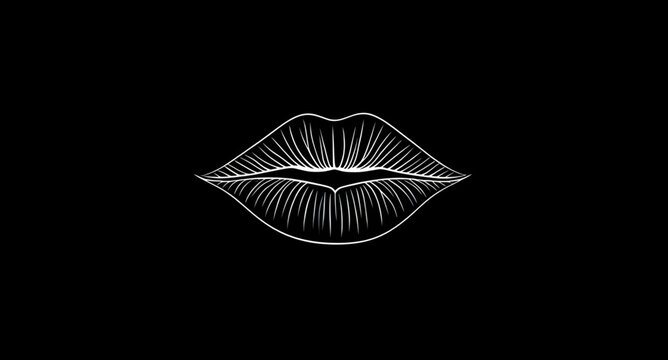 lips vector drawing, bold kiss icon, shiny lips illustration, mouth symbol vector, female lips artwork, glossy red lips icon, romantic lipstick shape, outline lips silhouette, sensual beauty lips, pou