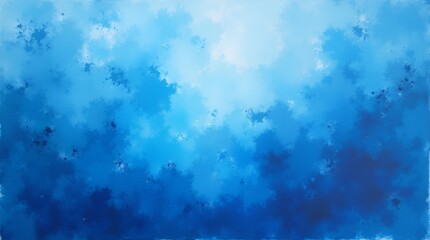 Abstract B’dazzled blue background with deep blue and steel-blue tones, smooth flowing gradients, soft luminous highlights, modern abstract waves, bold and confident atmosphere