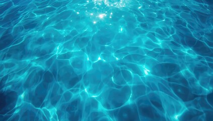 Abstract sea water surface with wave patterns serving as a background for text and design, summer nature