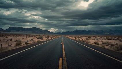 Desert terrain with an asphalt road and overcast sky, used as UI backdrop or editorial header background