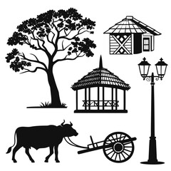 Rural silhouettes
