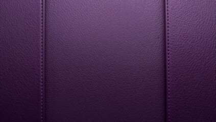 Fototapeta premium Violet leather surface featuring a stitched seam, used as a digital or print background