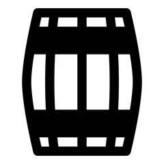 wooden barrel icon