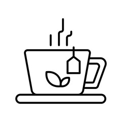 Fototapeta premium Tea drink icon