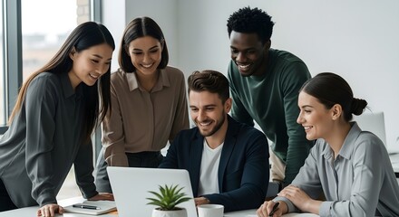 Startup Team Brainstorming Meeting