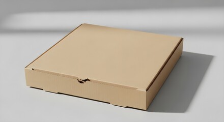 Pizzeria Delivery Box Packaging Mockup