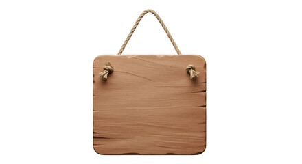 Wooden Signboard Hanging by Rope hanging sign