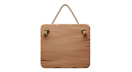 Wooden Signboard Hanging by Rope hanging sign