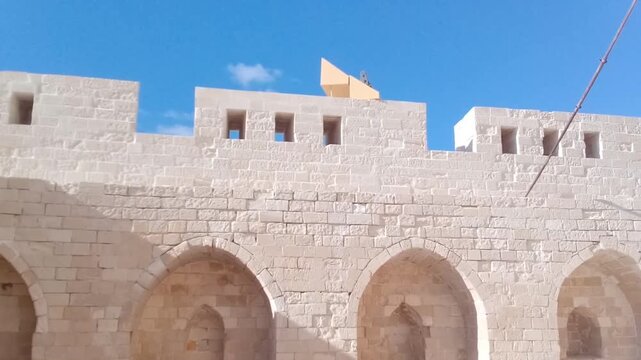 Fort Qaitbay, also known as Qaitbay Citadel, is a landmark in Alexandria, Egypt. To protect Egypt, Sultan Al-Ashraf Qaitbay, who ruled Egypt in the Mameluke age, built it in 882 AH (1477 AD).