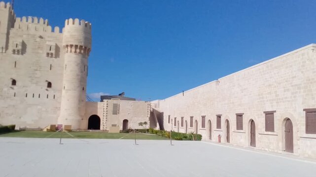 Fort Qaitbay, also known as Qaitbay Citadel, is a landmark in Alexandria, Egypt. To protect Egypt, Sultan Al-Ashraf Qaitbay, who ruled Egypt in the Mameluke age, built it in 882 AH (1477 AD).