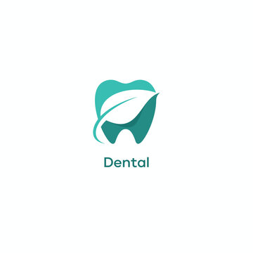 dental clinic tooth teet dentist logo design vector illustration