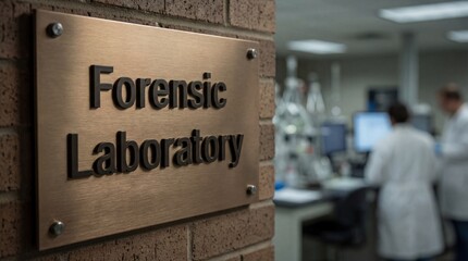 forensic laboratory facility with scientific experts conduct advanced criminal investigations and DNA evidence analysis to support legal proceedings
