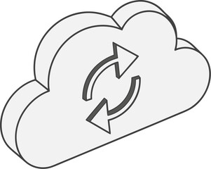 cloud computing icon