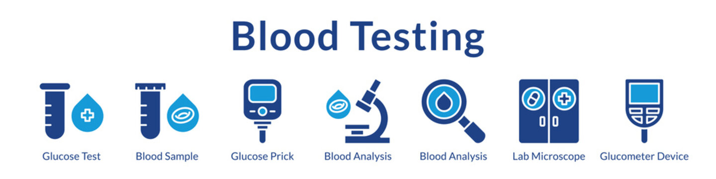 Blood Testing Solutions for Glucose Monitoring Laboratory Analysis Diabetes Screening and Accurate Health Diagnostics