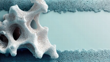 Osteoporosis concept focused on prevention and bone health maintenance.