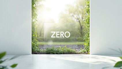 Business and technology theme with digital interface elements and data visualization, suitable for corporate layouts