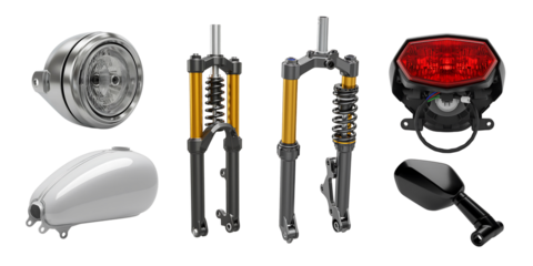 Motorcycle Parts Collection