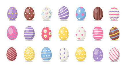 Easter eggs set