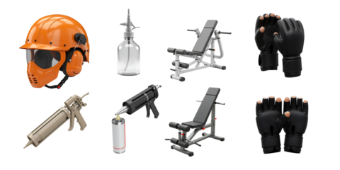 Construction and Fitness Equipment Collection