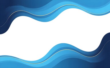 abstract blue wave background