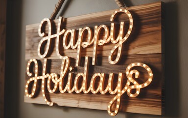  A Warm And Festive Wall Display Of Holidays