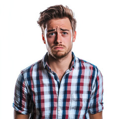 portrait of a handsome young man