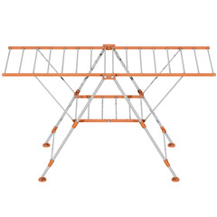 Clothesline for Drying Laundry Outdoor Household Concept