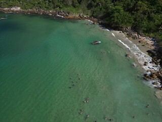 Praia de Bombinhas / Bombas /  Prainha / Santa Catarina 