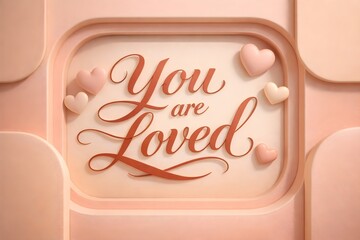 Heartfelt message of love